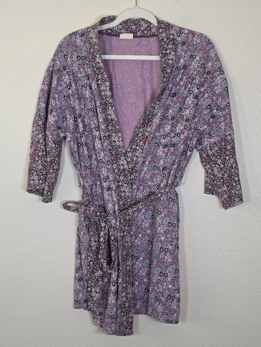 Pact Floral Staycation Short Robe M/L - Picture 3 of 7